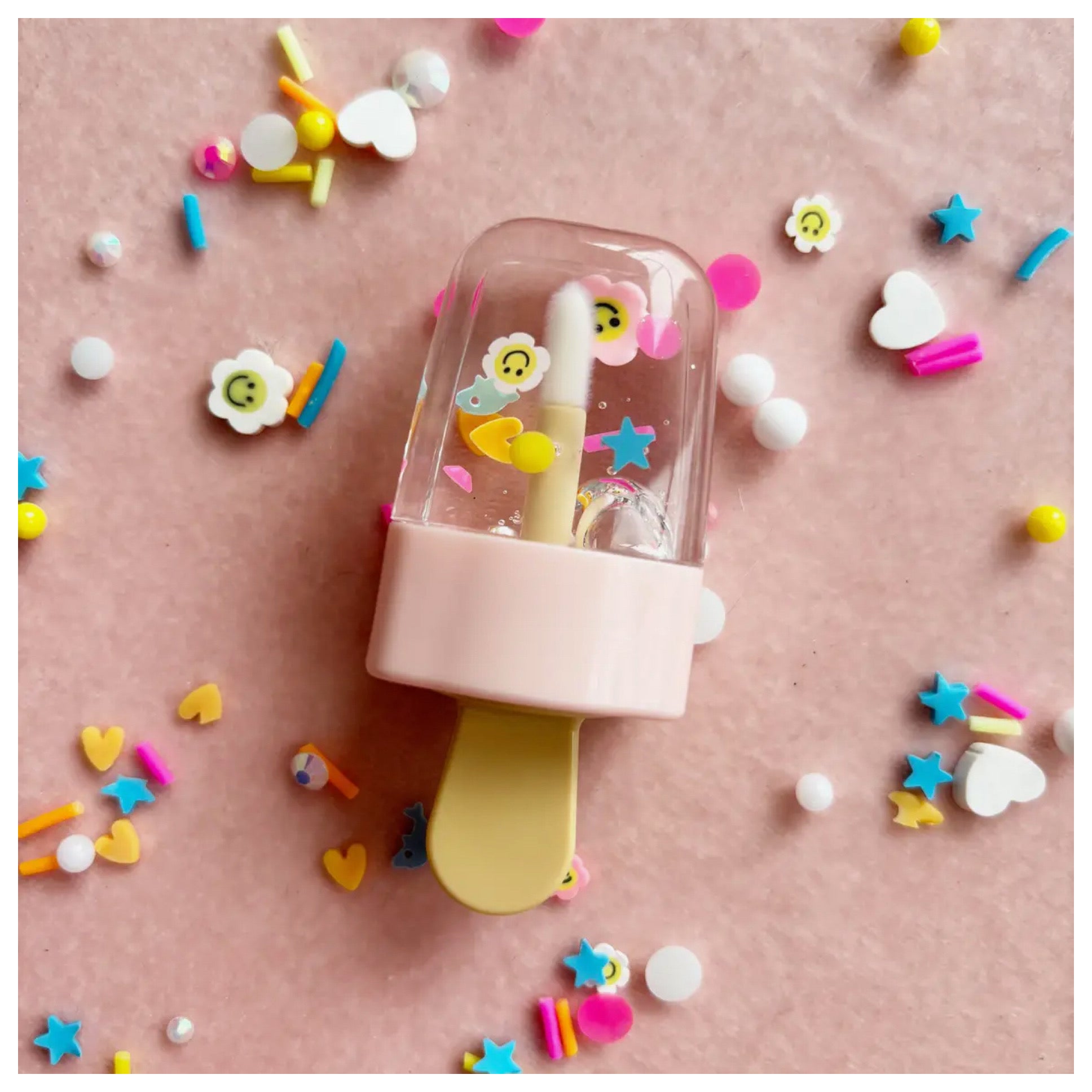 Retro Smiley Popsicle Lipgloss