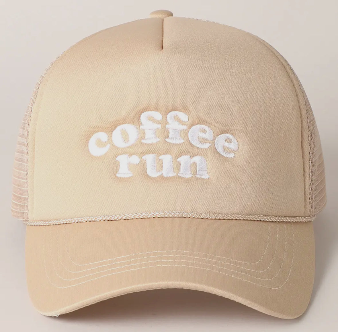 Coffee Run Trucker Hat