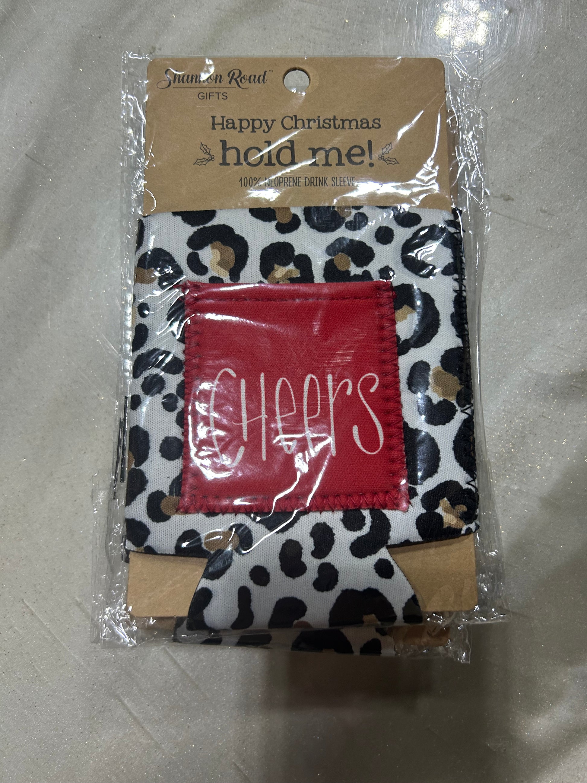 Happy Christmas Neoprene Drink Sleeve