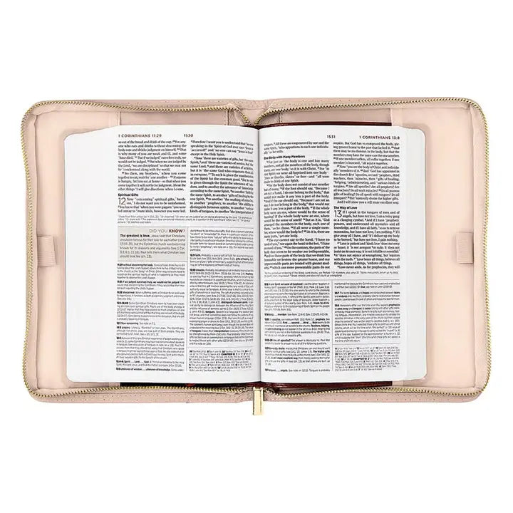 Simply Faith Bible Cover - Romans 8:28