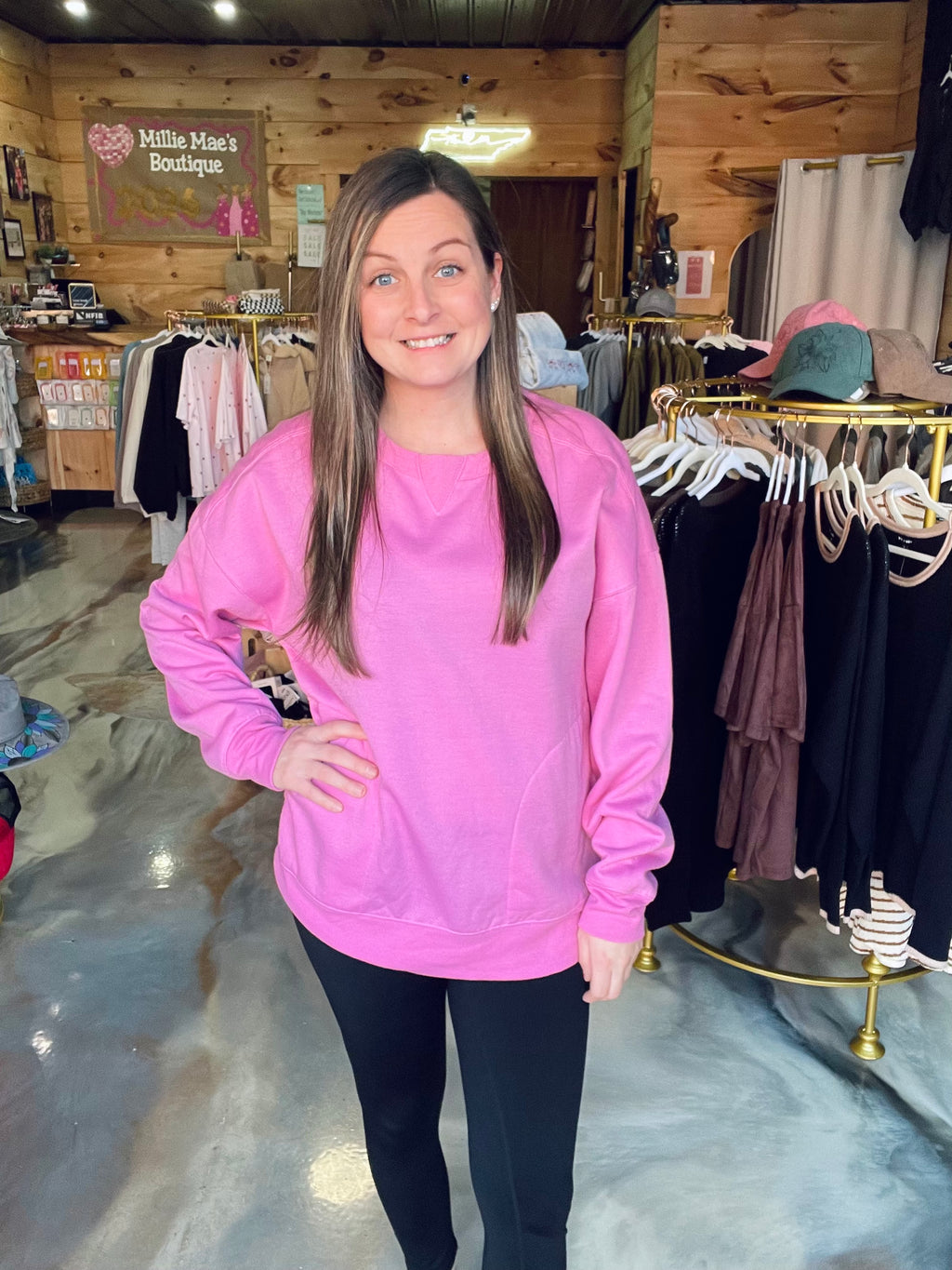 Oversized Casual Comfy Solid Knit Top