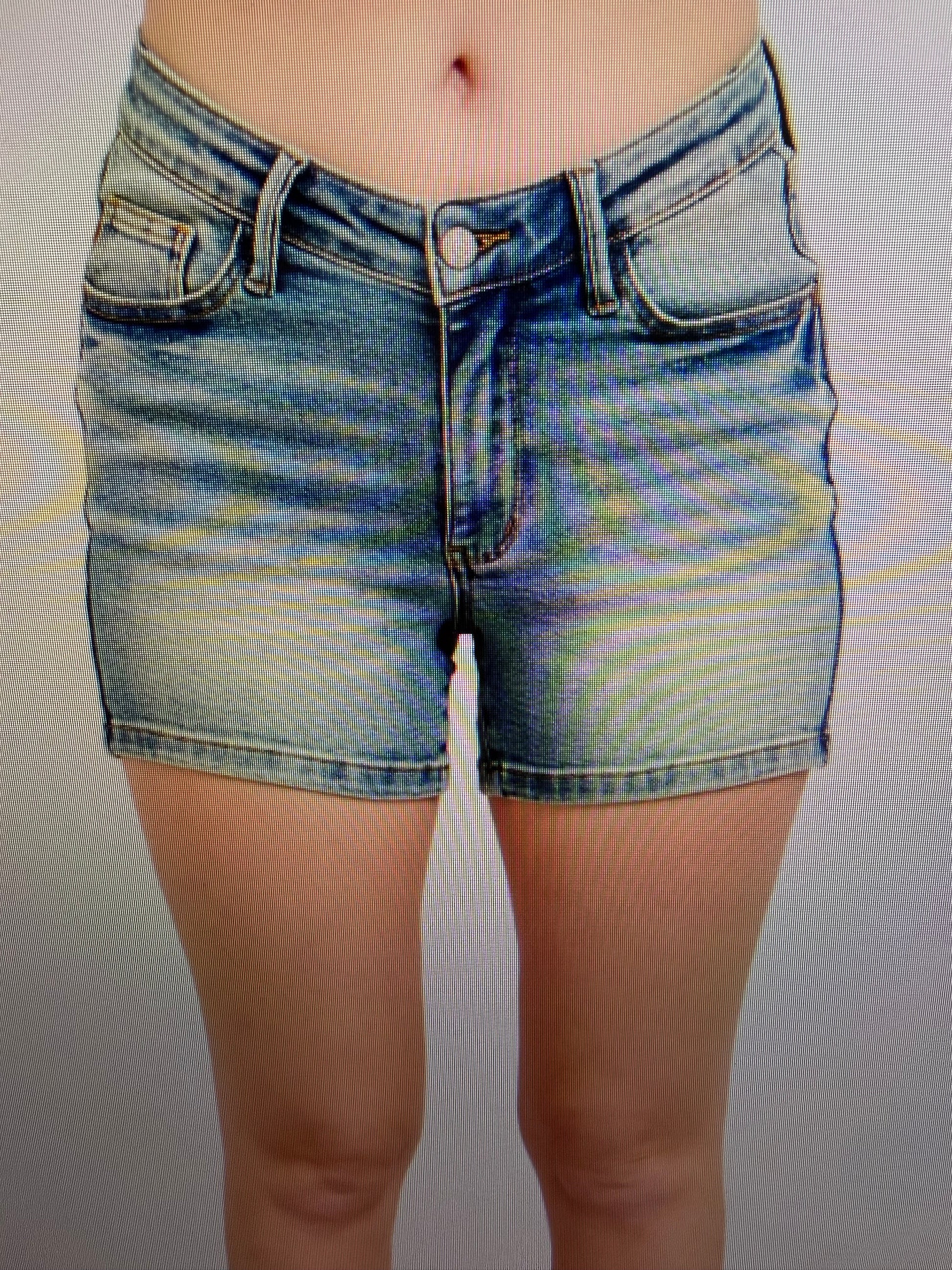 Judy Blue V Front Vintage Washed Shorts