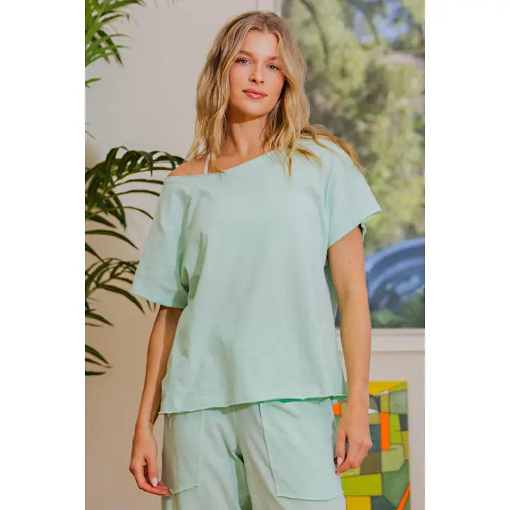 Cotton Slub Short Sleeve Tee
