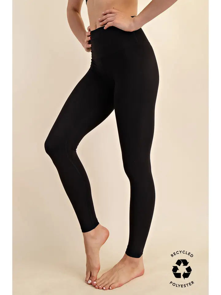 Two Line Yoga Stitch Full Length Leggings