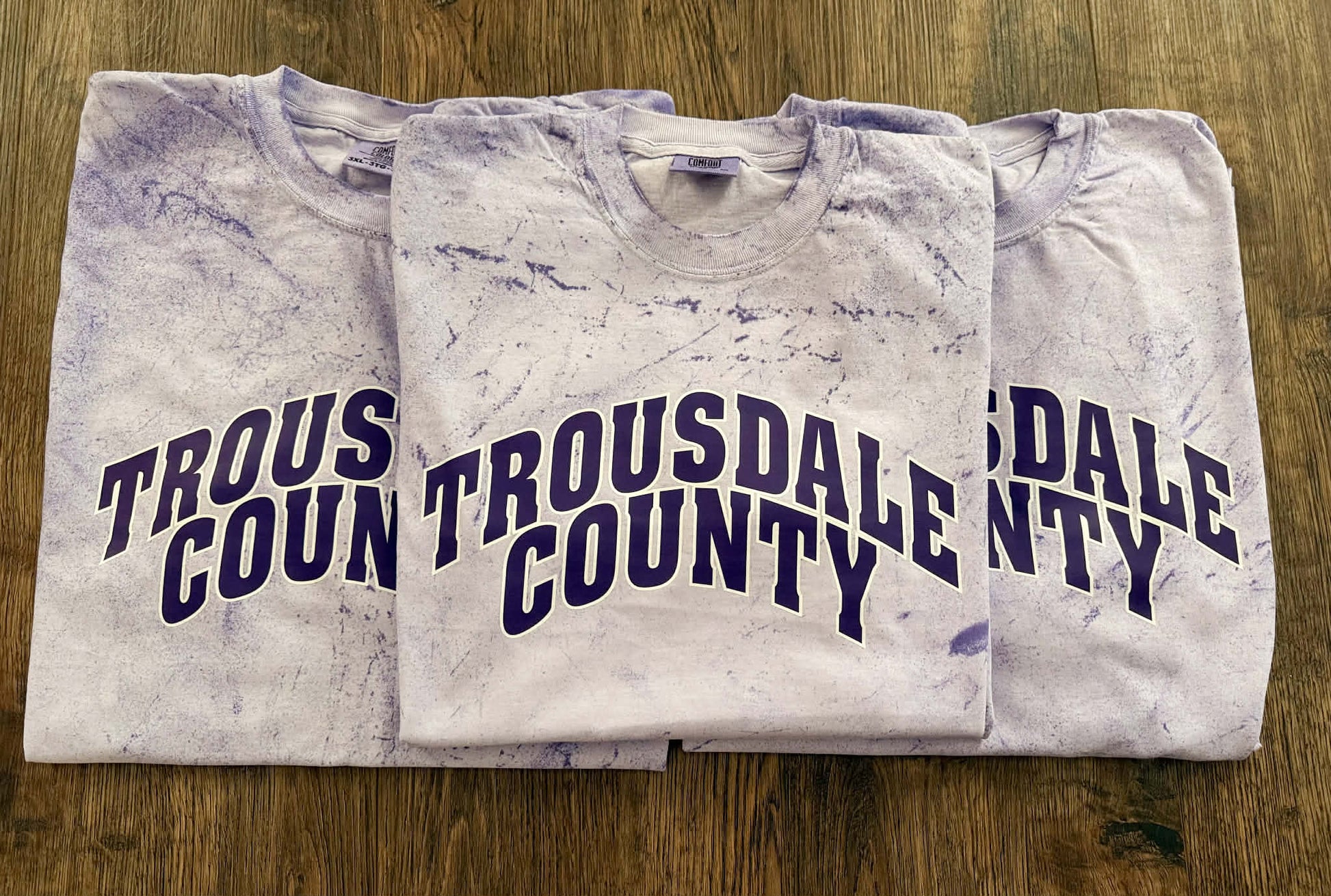 Trousdale County Comfort Colors Colorblast Tshirt