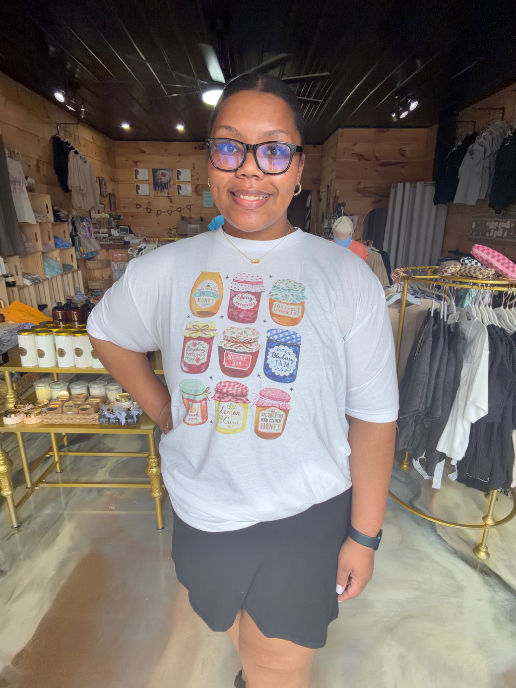 Vintage Jam and Honey Graphic Tee
