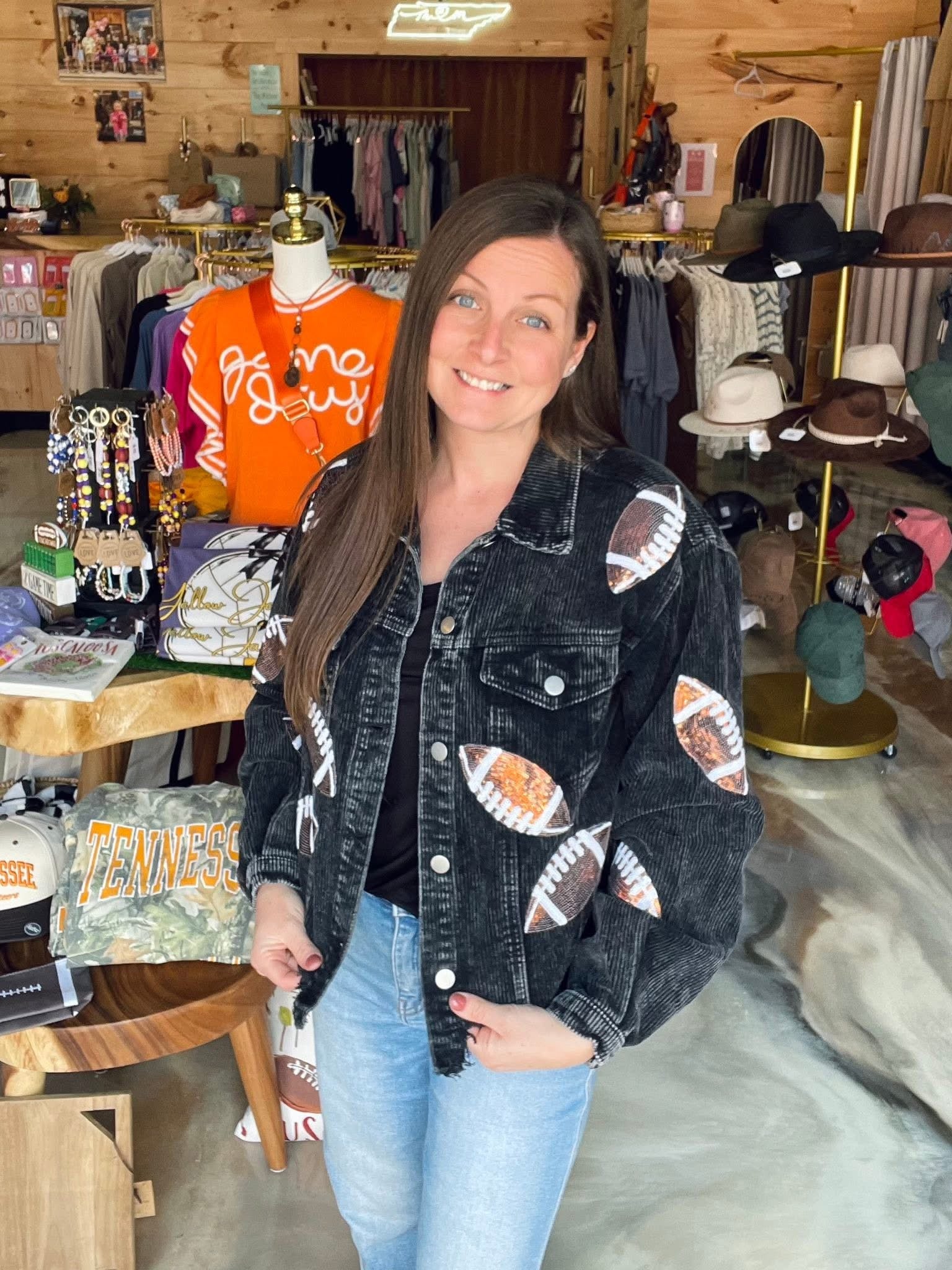 Boyfriend Oversized Corduroy Jacket