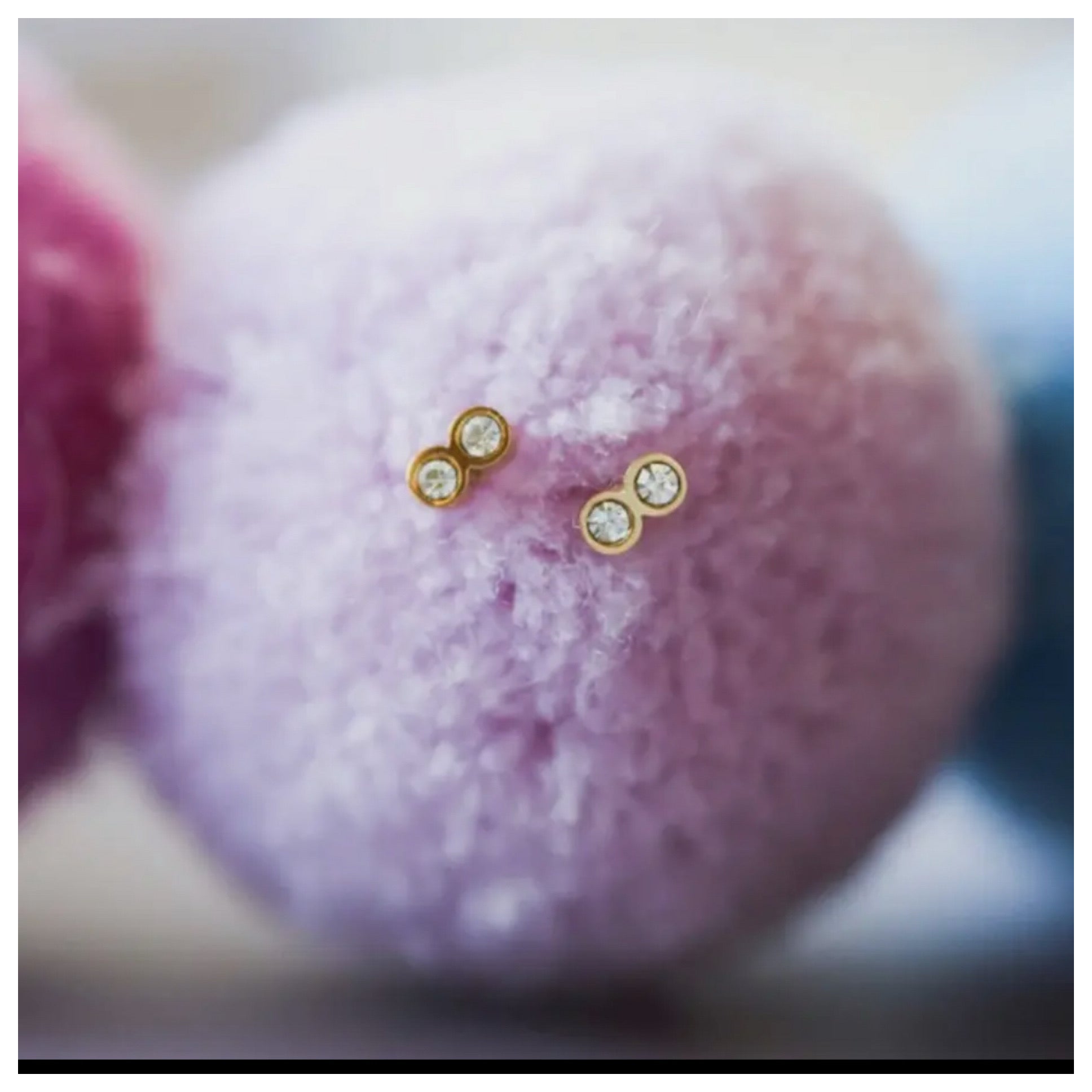 Double Diamond Earring