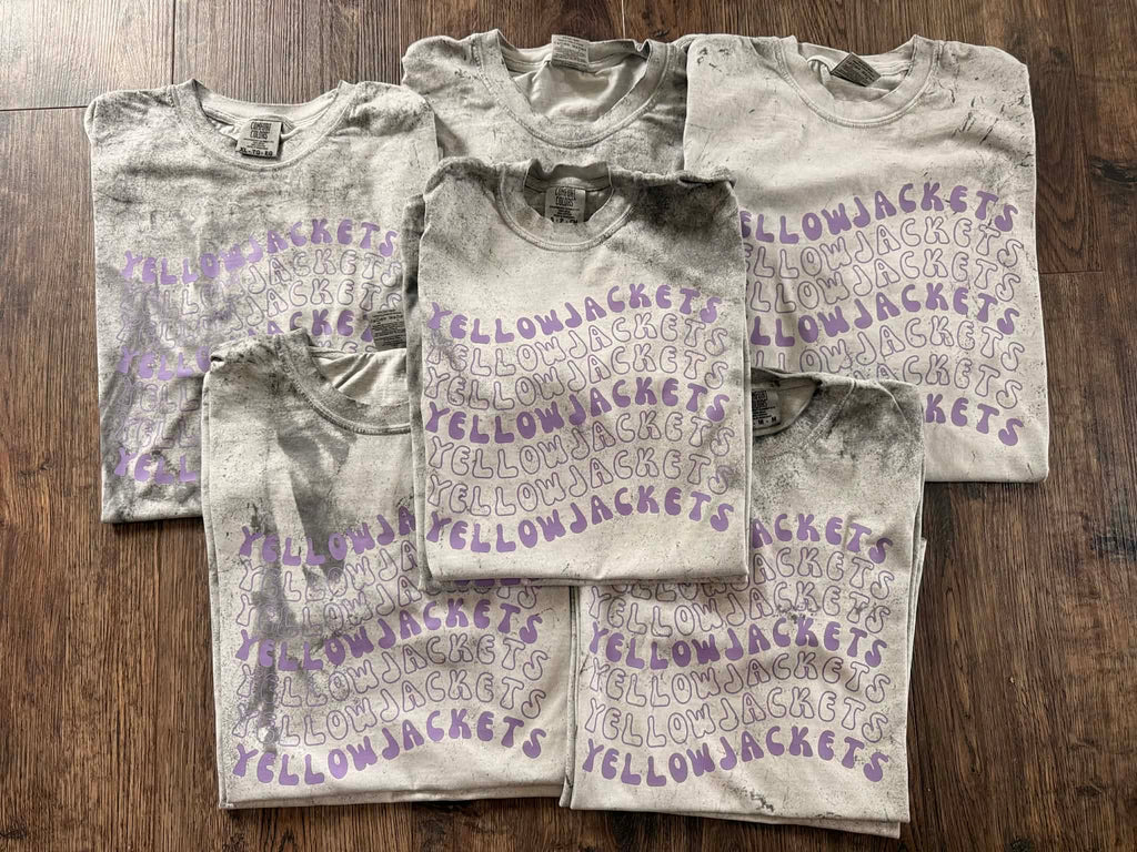 Smoke Yellow Jackets Colorblast Tshirt
