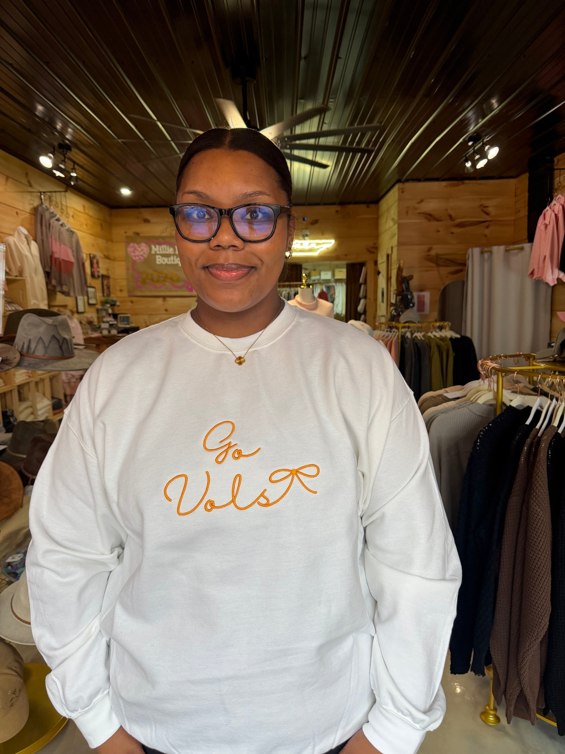 Go Vols Embroidered Sweatshirt