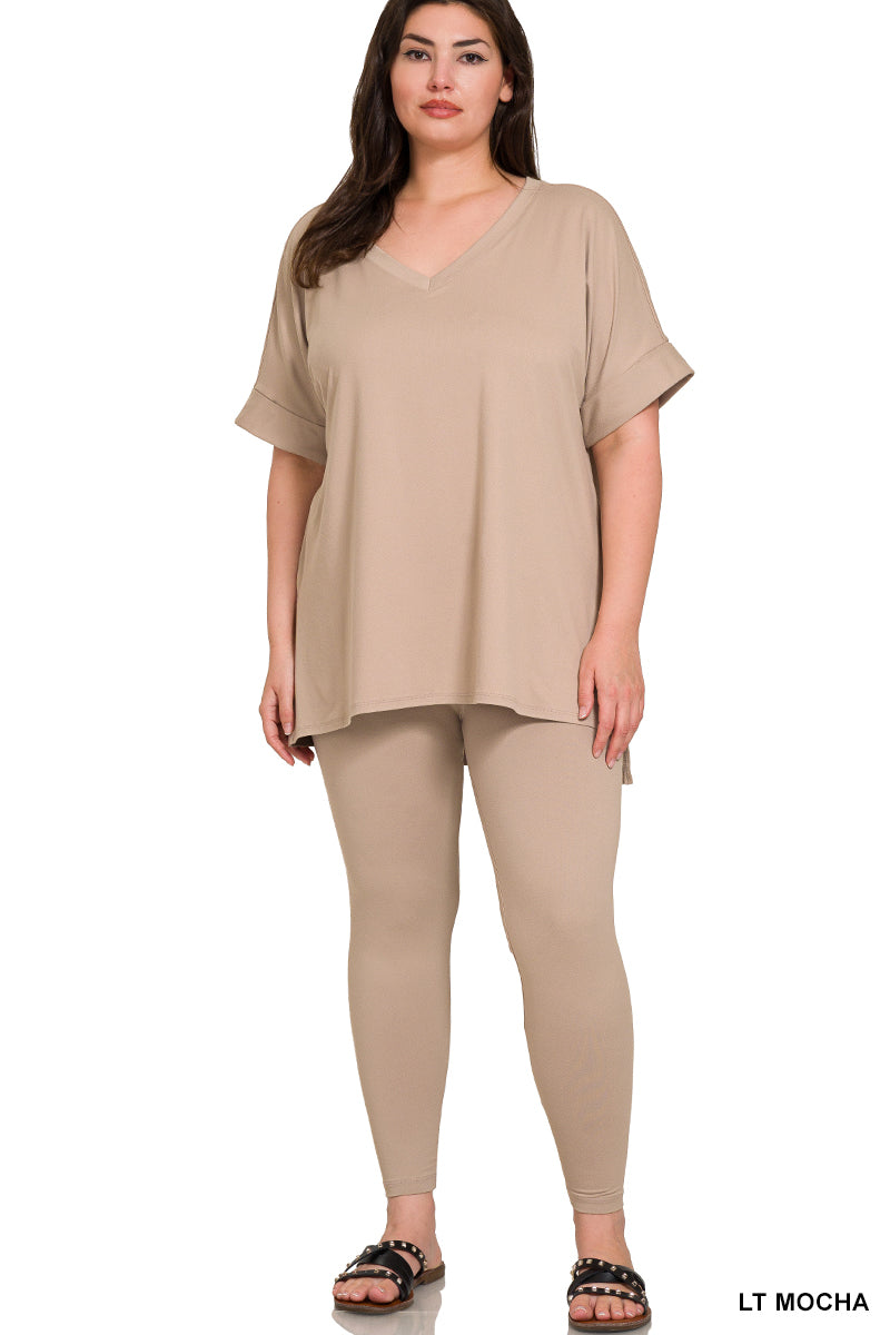 Microfiber Loungewear Set