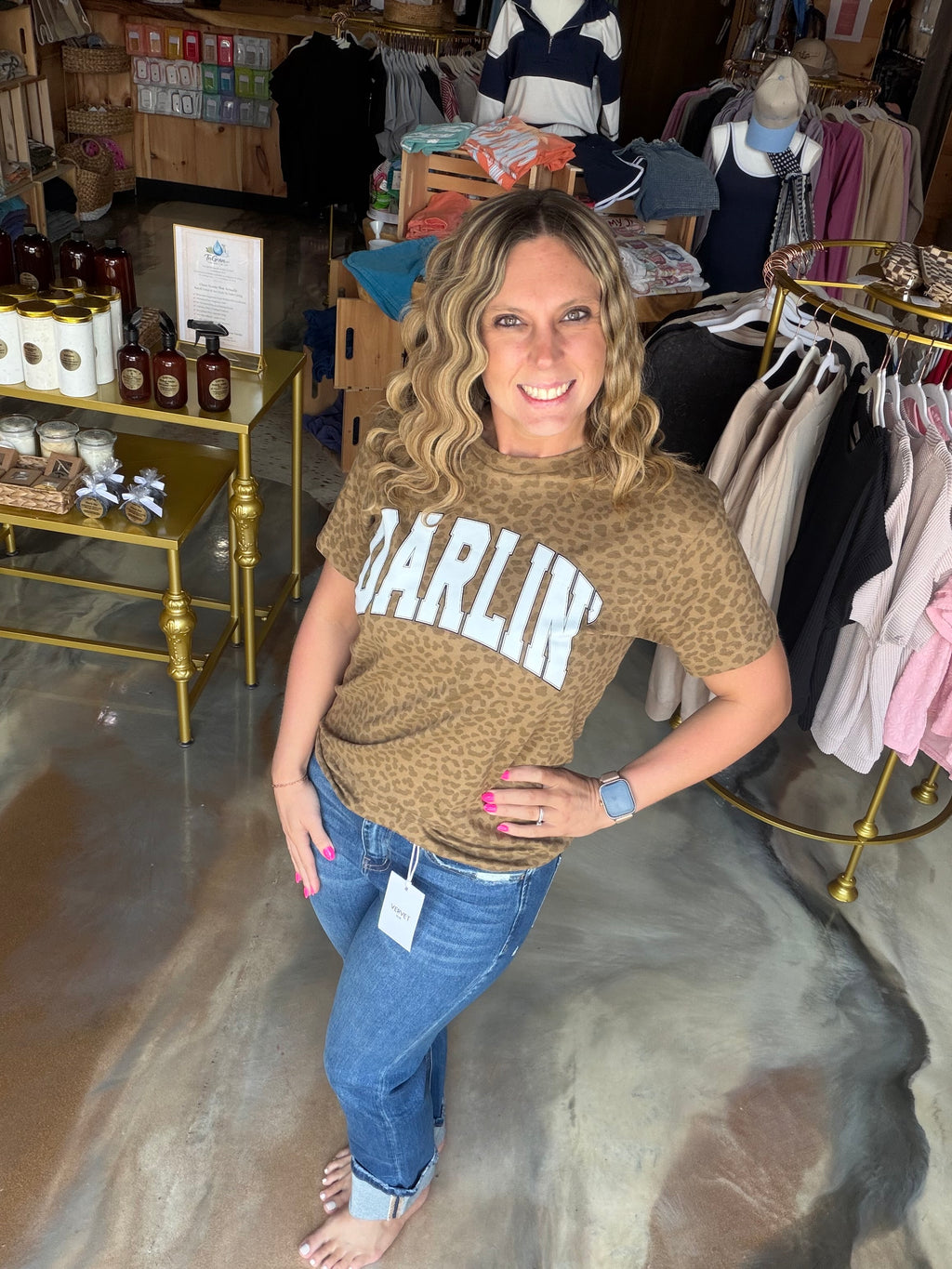 Leopard Darlin' Graphic T-Shirt