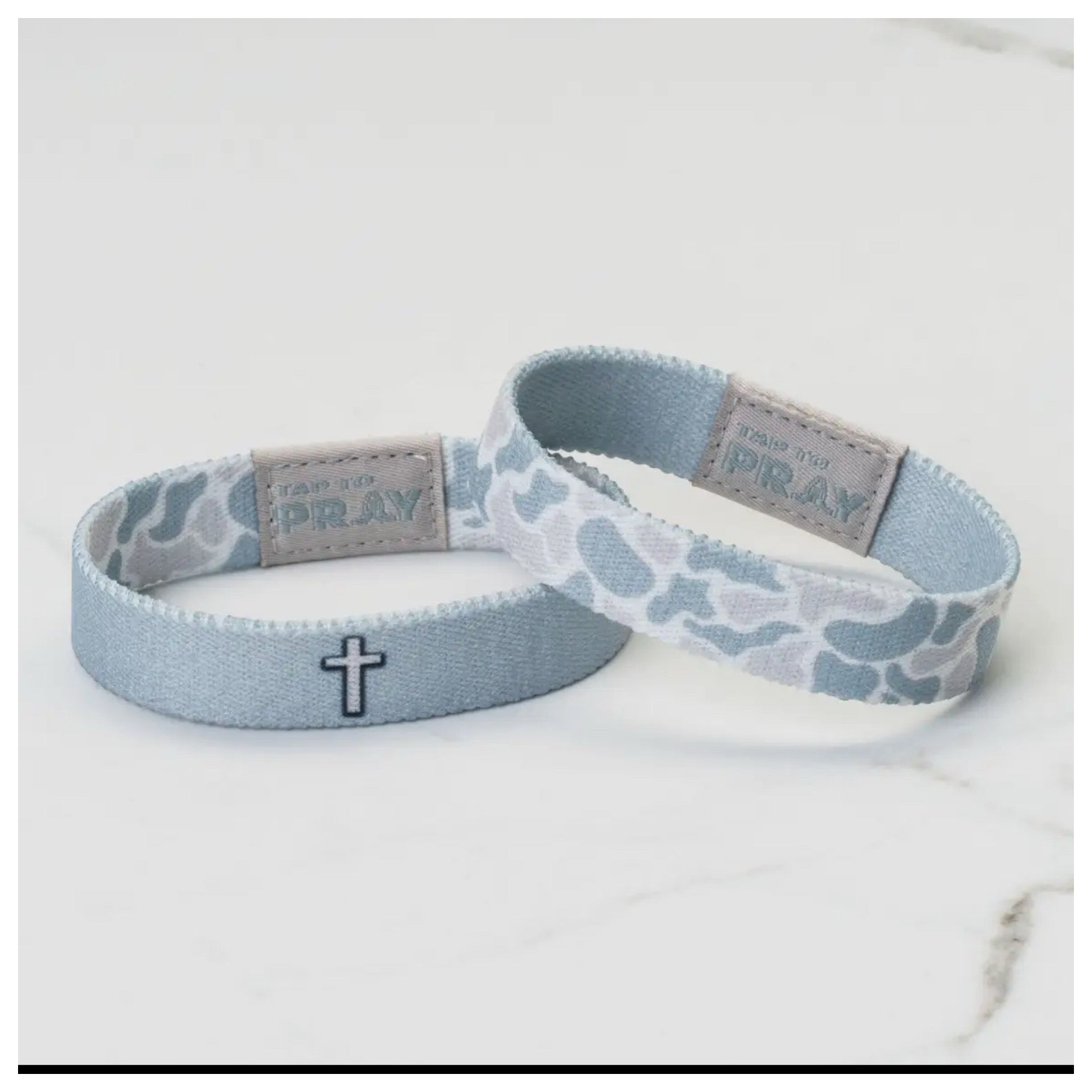 Tap to Play Wristband River Rock Camo