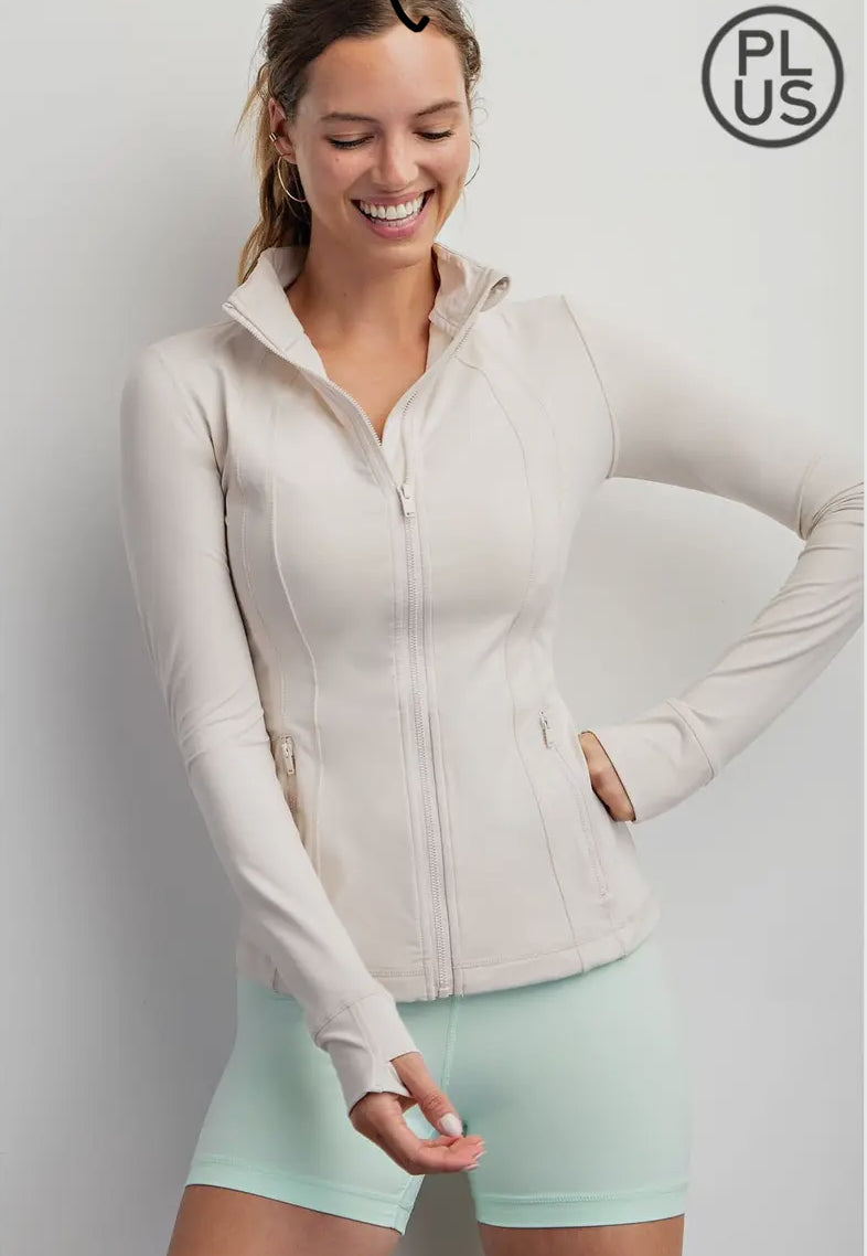 Butter Soft Zip Up Jacket
