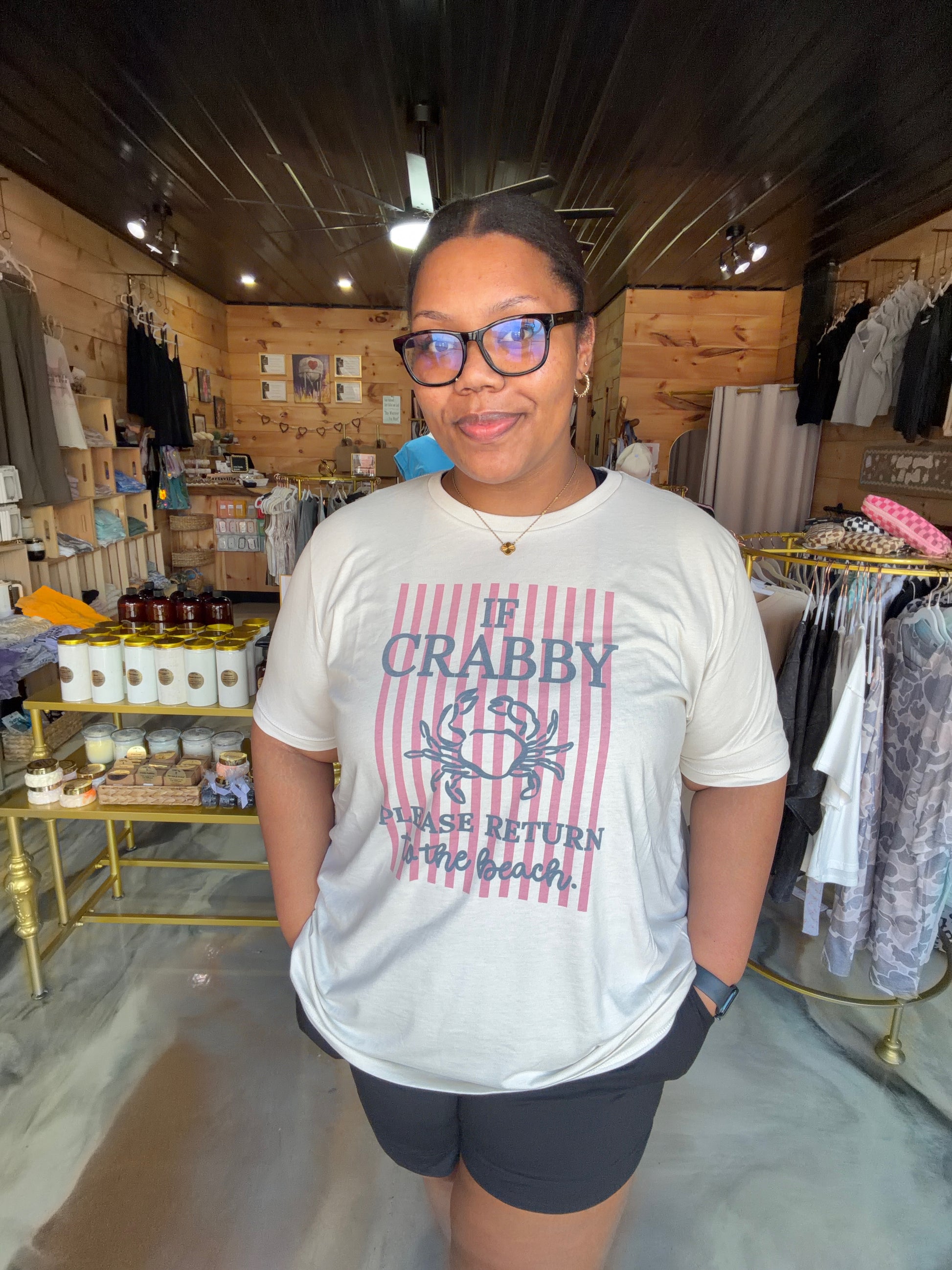 Crabby Beach Graphic Tee
