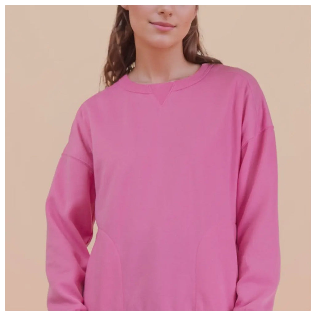 Oversized Casual Comfy Solid Knit Top