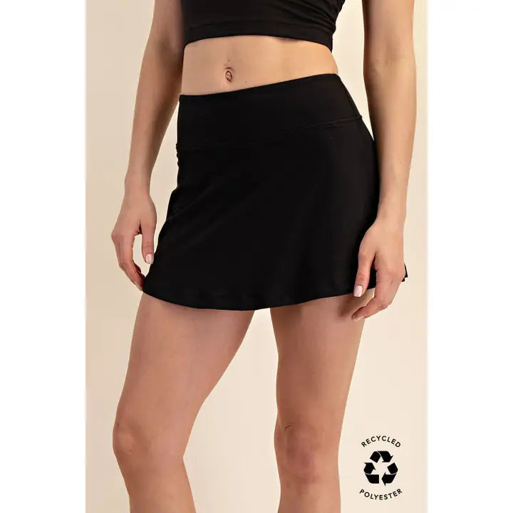 Plus Size Butter Skort