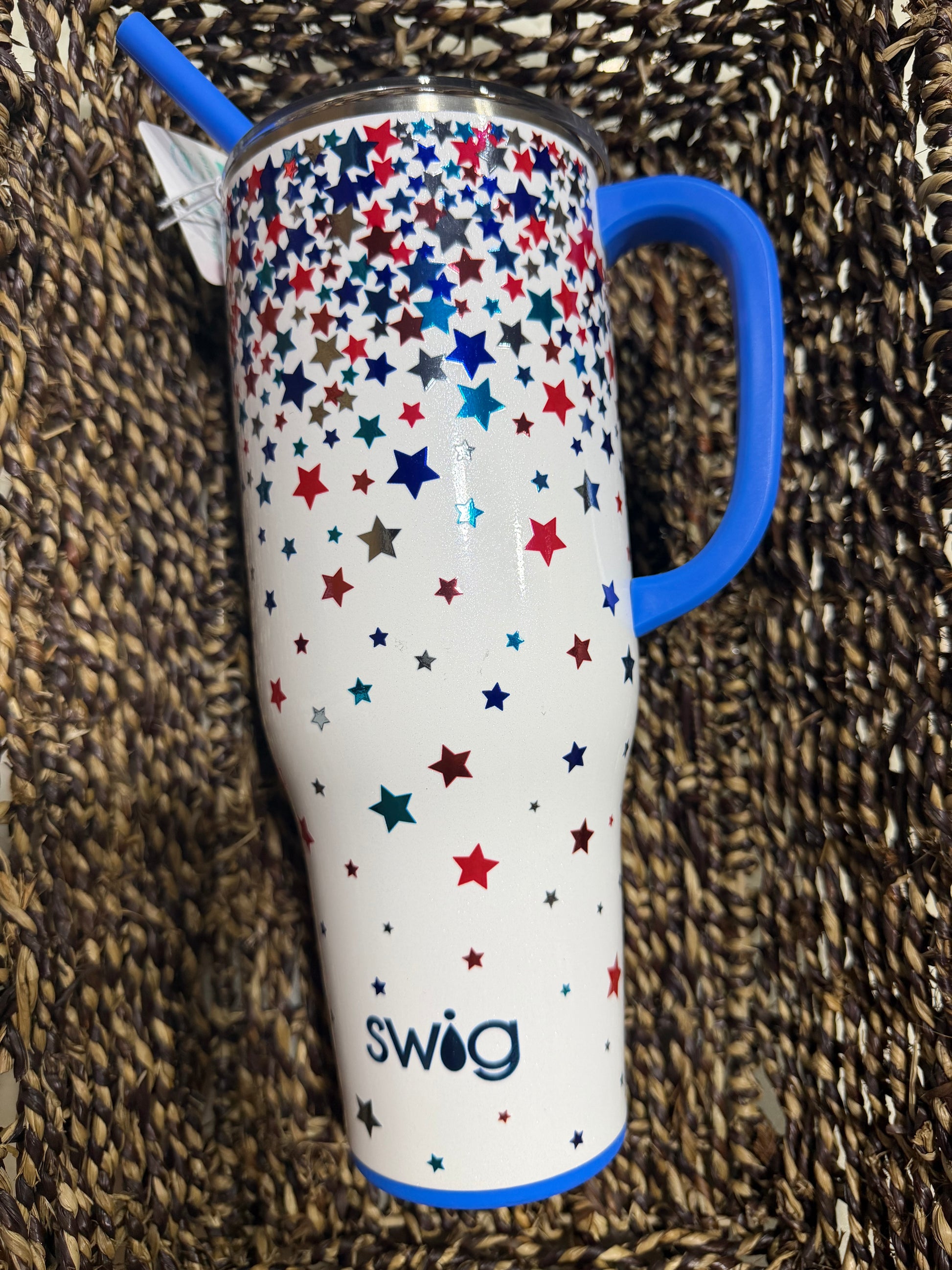 Patriotic Star Swig 40oz