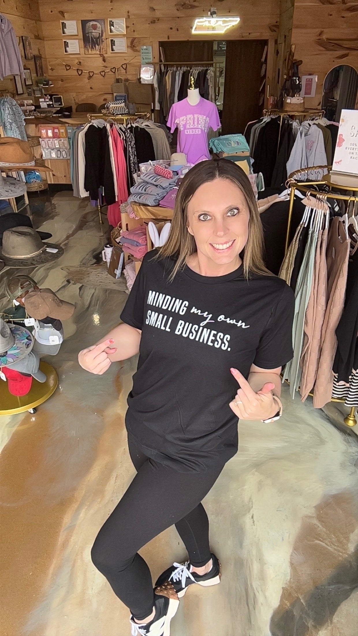 Minding my own small business tshirt