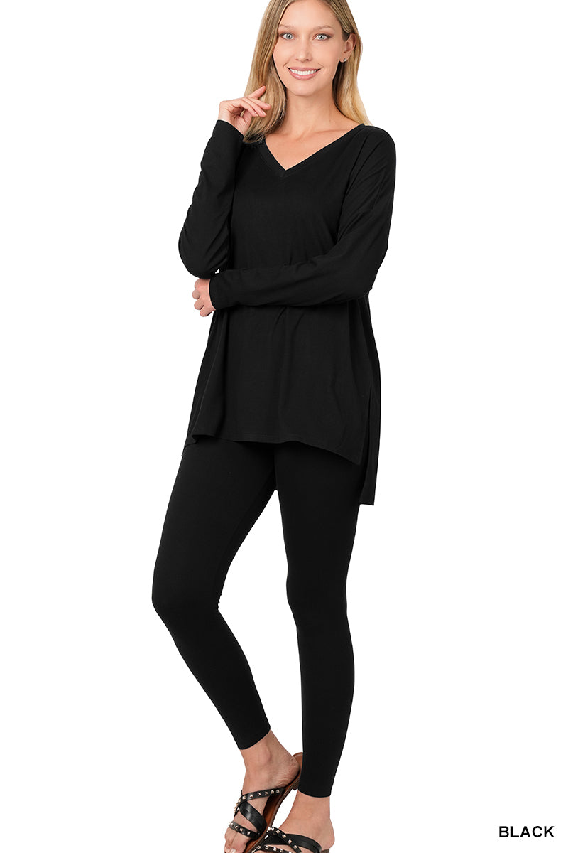 Long Sleeve microfiber loungewear set