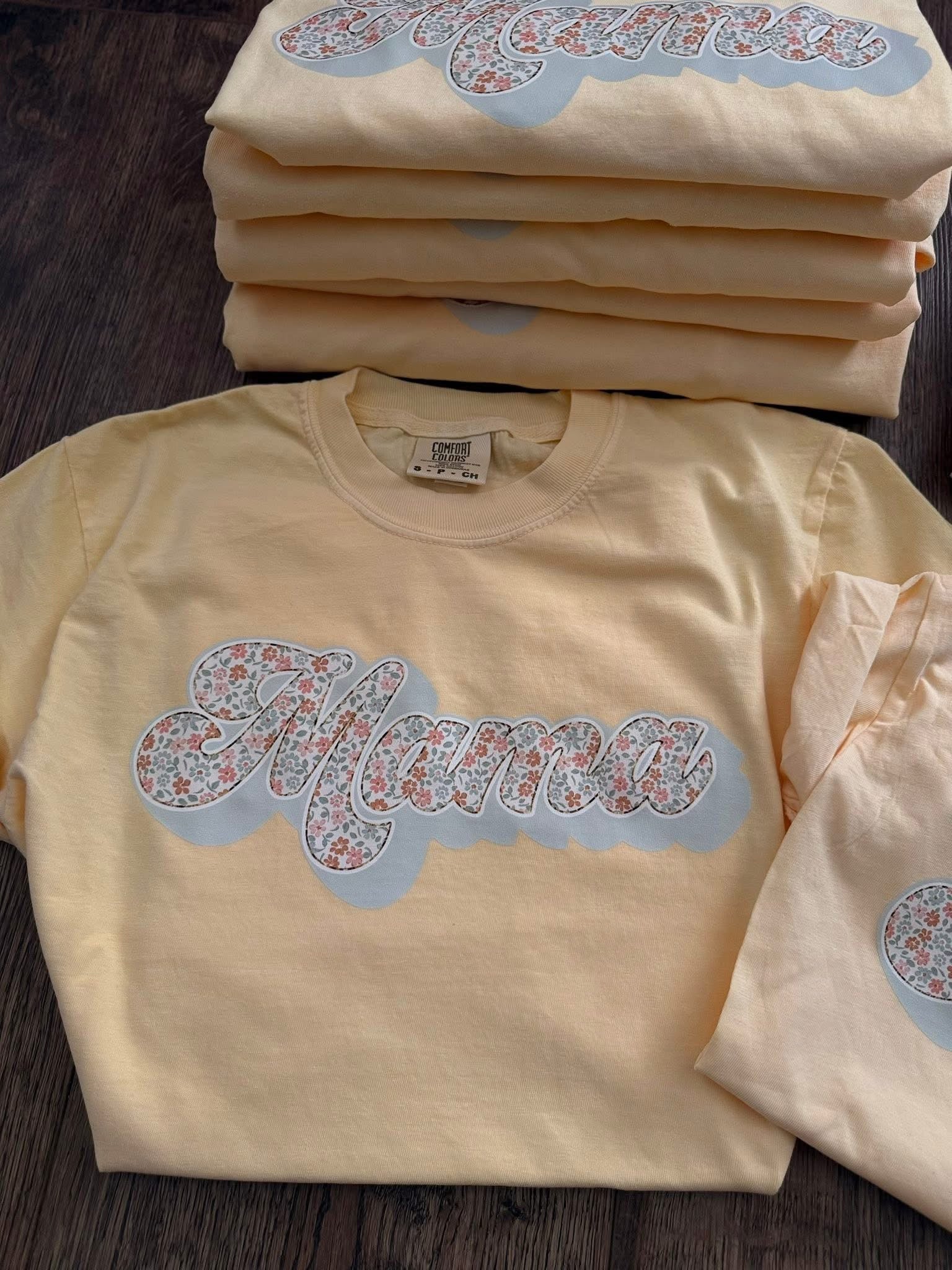 Mama Floral Tshirt