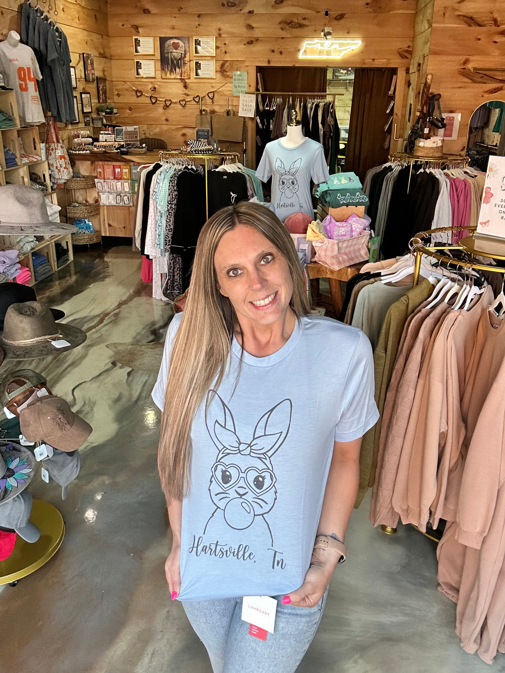 Custom Easter Bunny Graphic Tee