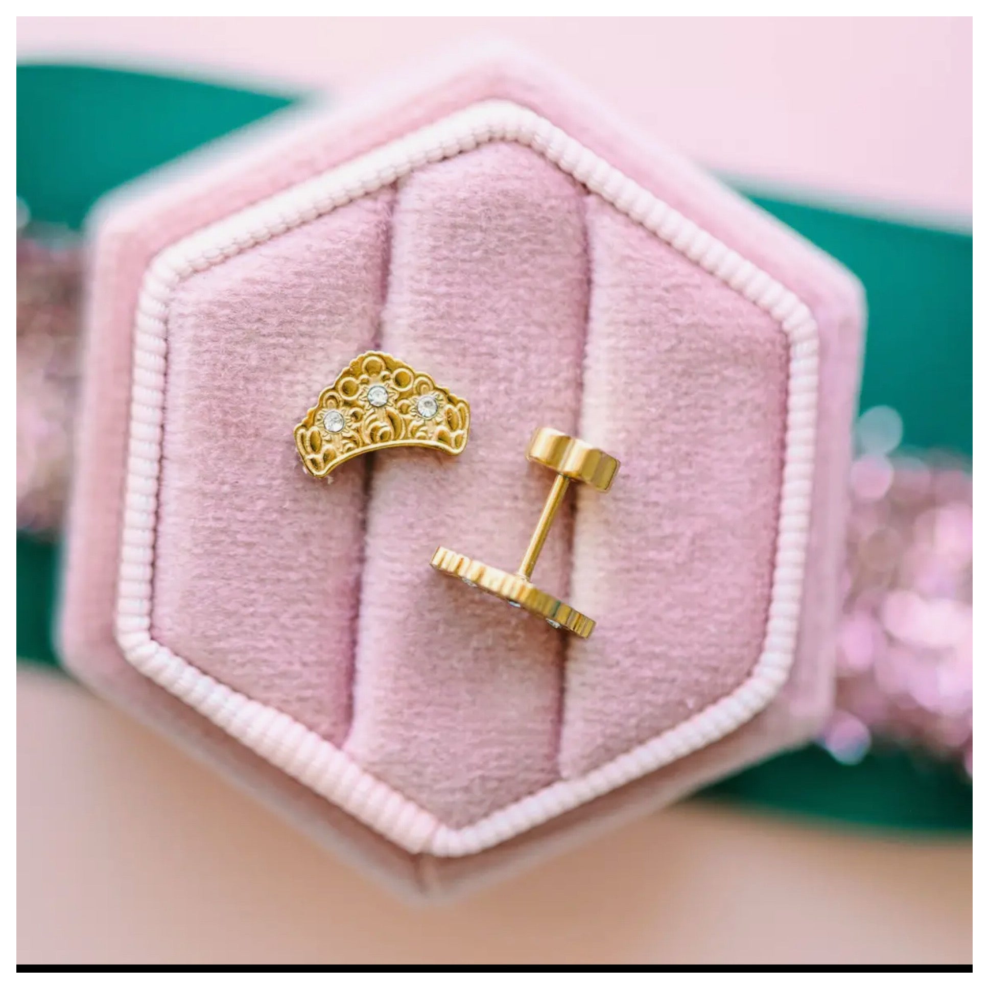 Crown Earrings