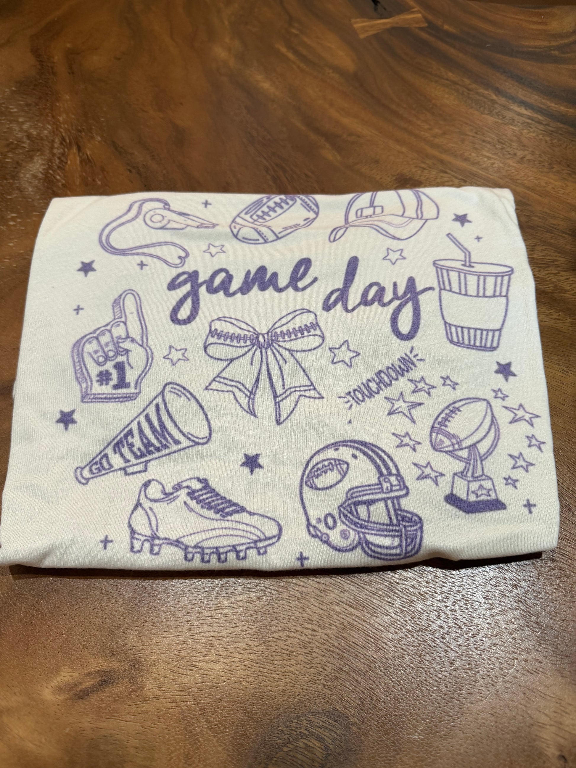 Purple Game Day tshirt