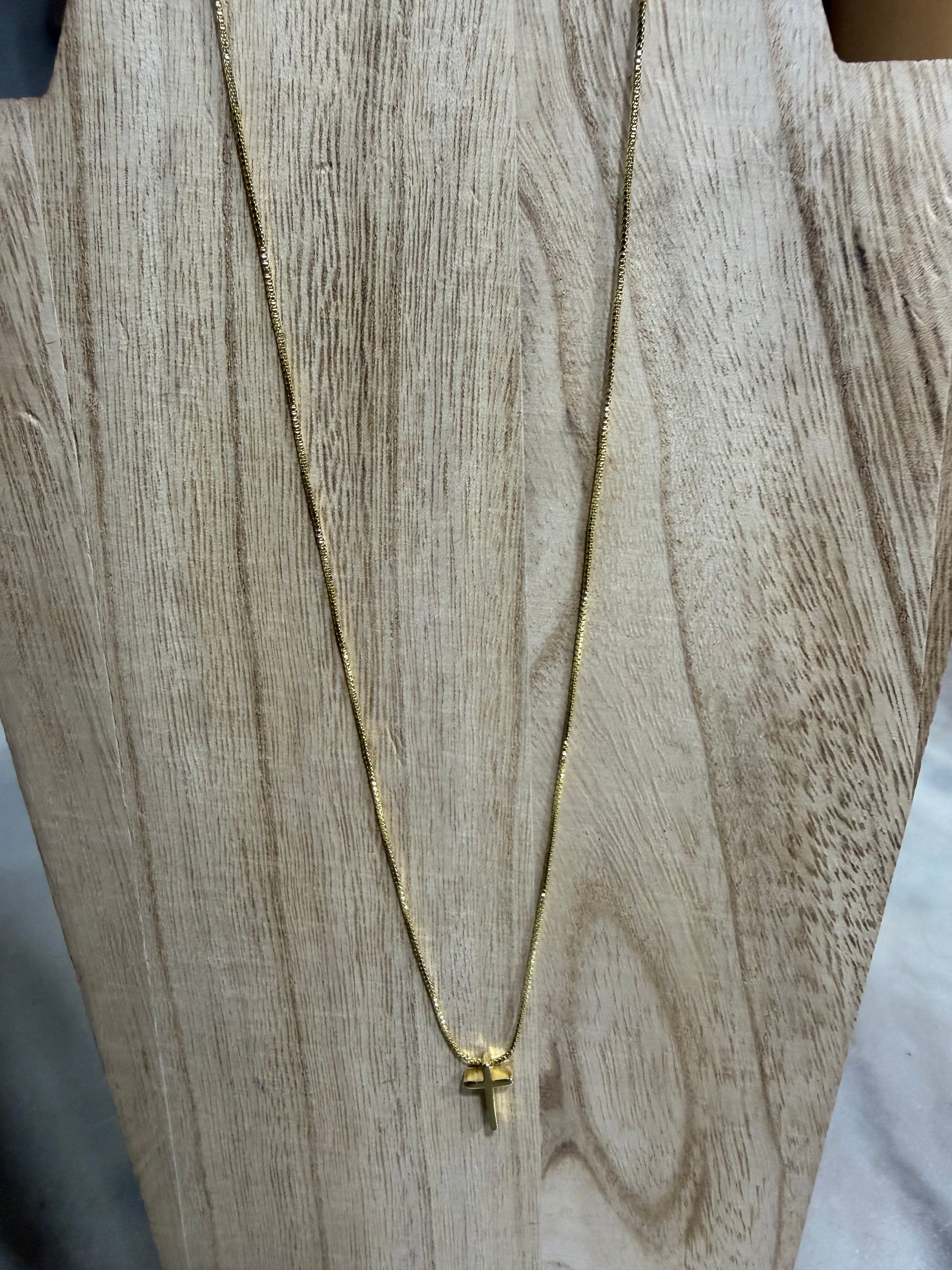 Gold Cross Necklace