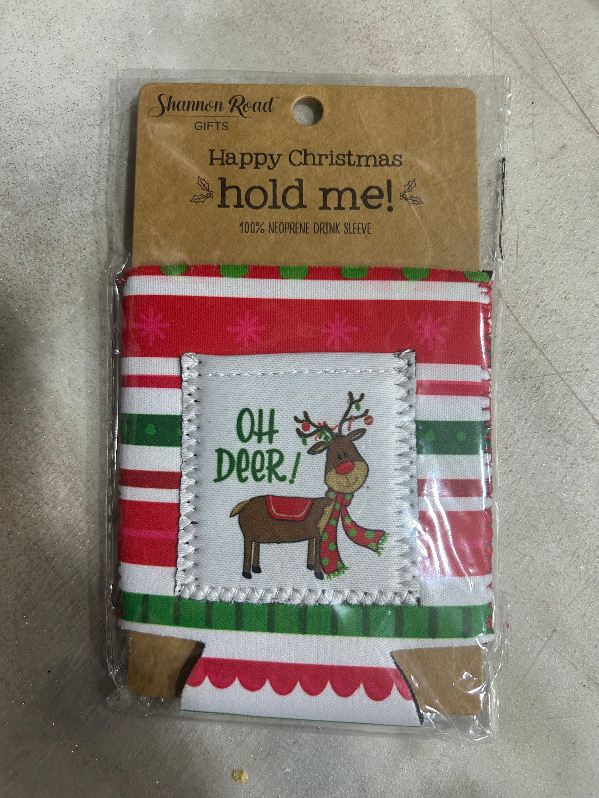 Oh Deer Christmas Coozie
