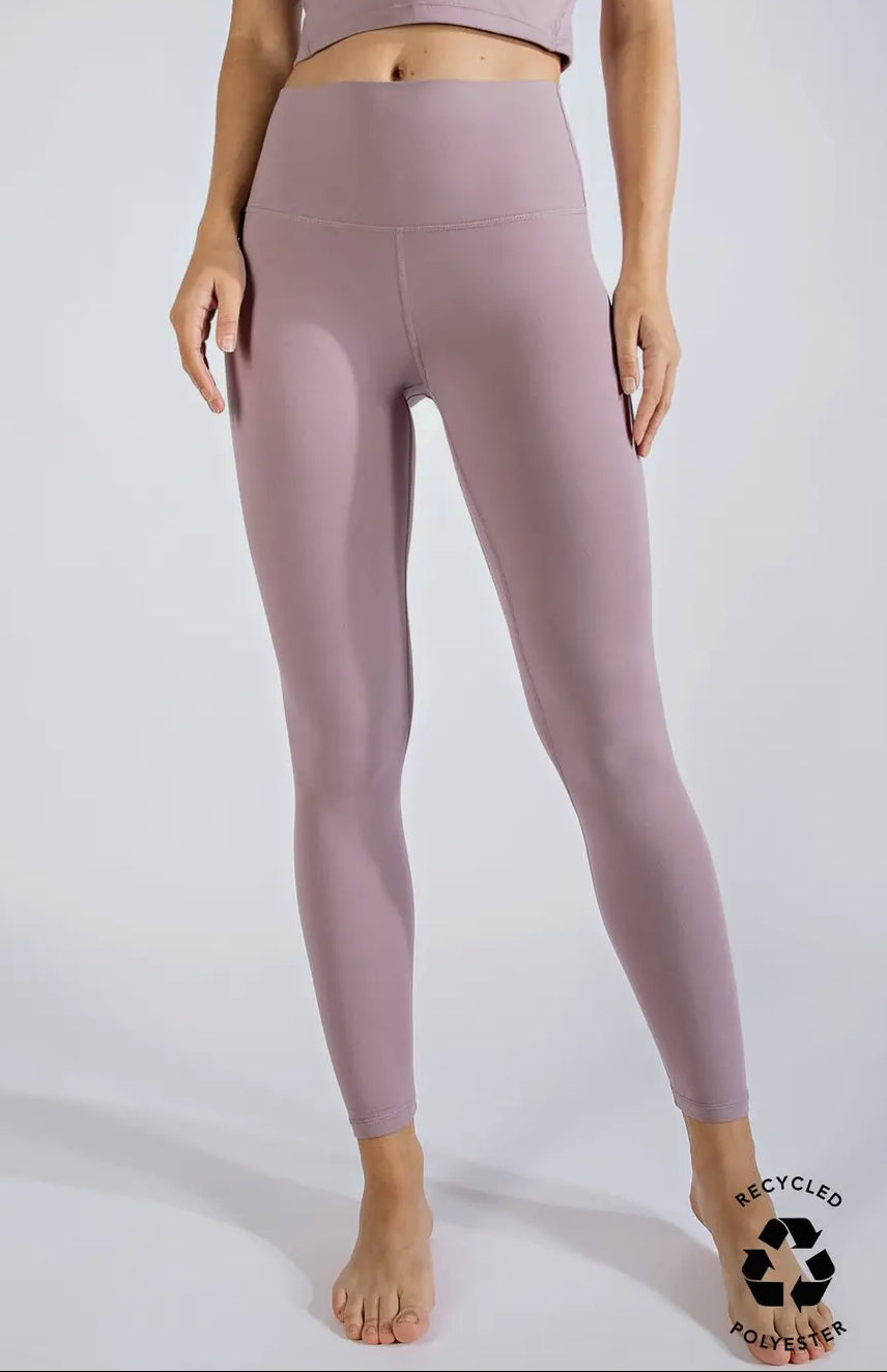 Two Line Yoga Stitch Full Length Leggings