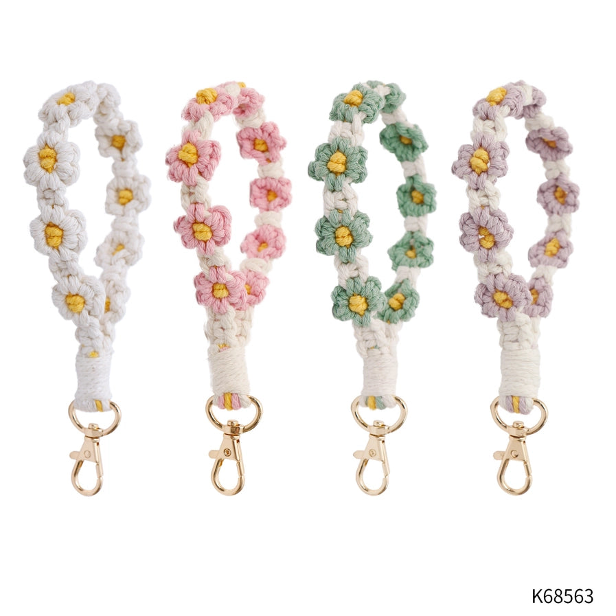 Assorted Macrame Key Chains