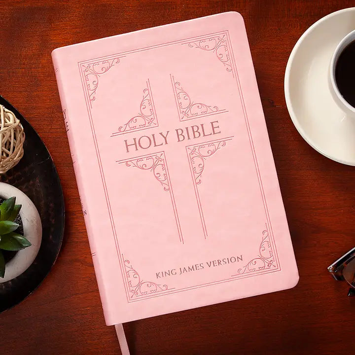 Kjv Bible - Giant Print Blush