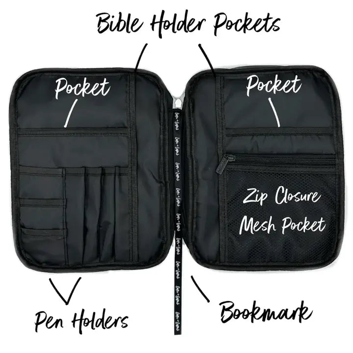 Iced Coffee Butterfly Women's Crossbody Bible Cover Bag