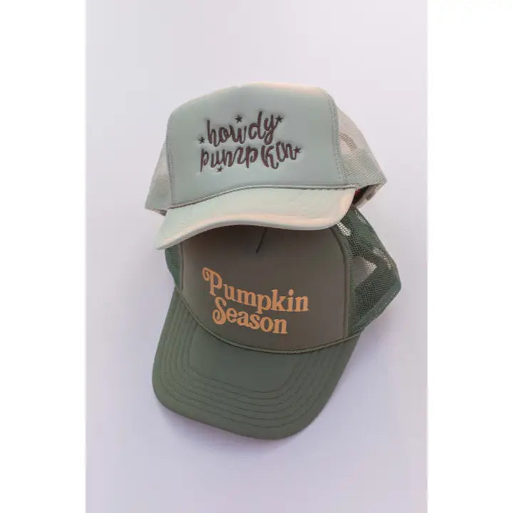 Pumpkin Season Trucker Hat