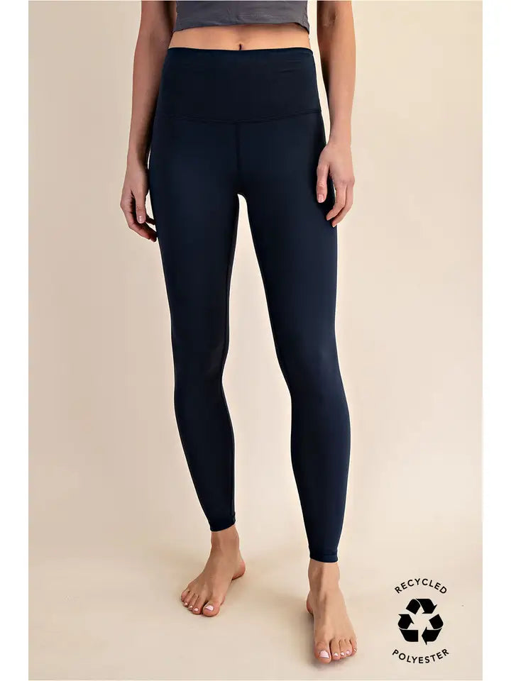 Two Line Yoga Stitch Full Length Leggings