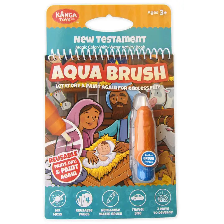 Aqua Brush Activity Book